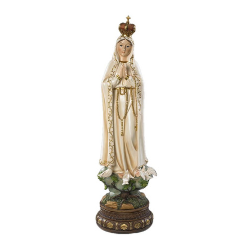 Barcelona 24" Our Lady of Fatima Statue