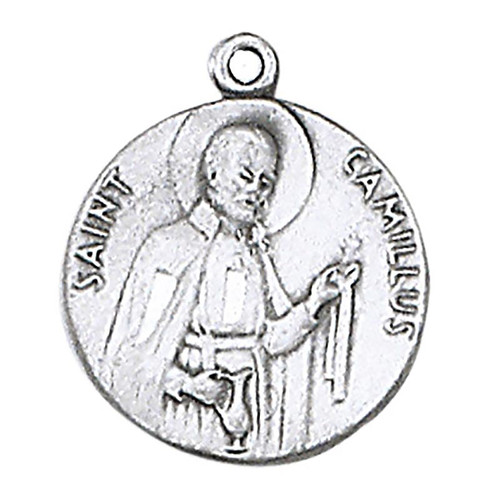 St. Camillus Medal on Chain (JC-87/1MFT)