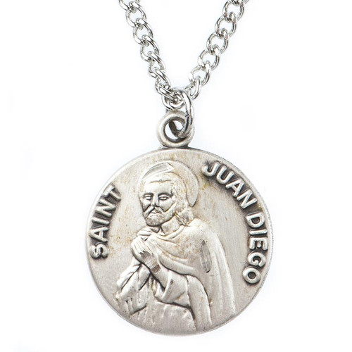 St. Juan Diego Medal on Cord