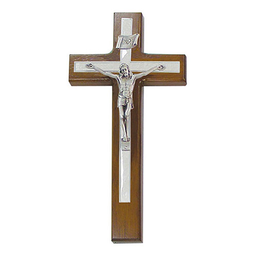 Crucifix - Pearlized White