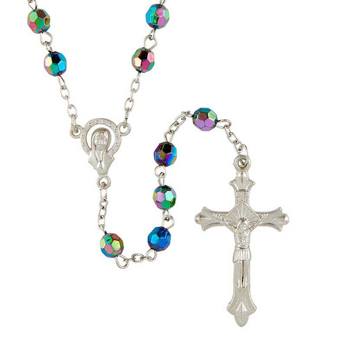 Jet Crystal Rosary