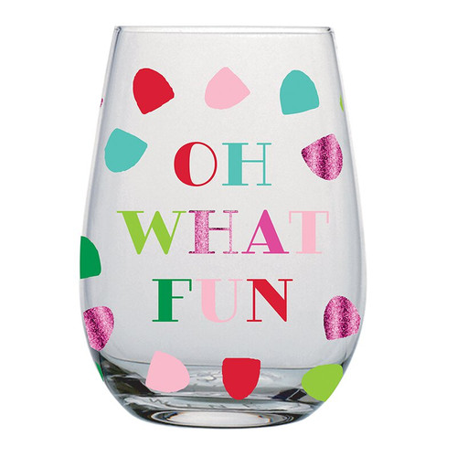 Wine Glass - Oh What Fun