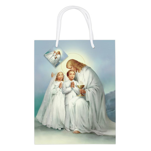 Traditional Memories First Communion Gift Bag - 12/pk