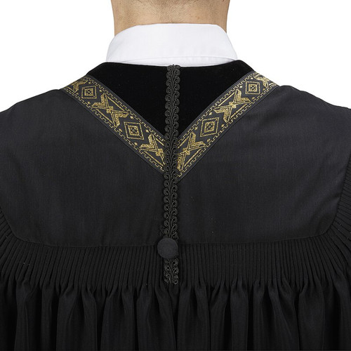 Wesley Collection Peachskin Pulpit Robe - [Consumer]Autom