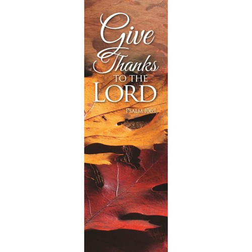 Give Thanks to the Lord Banner