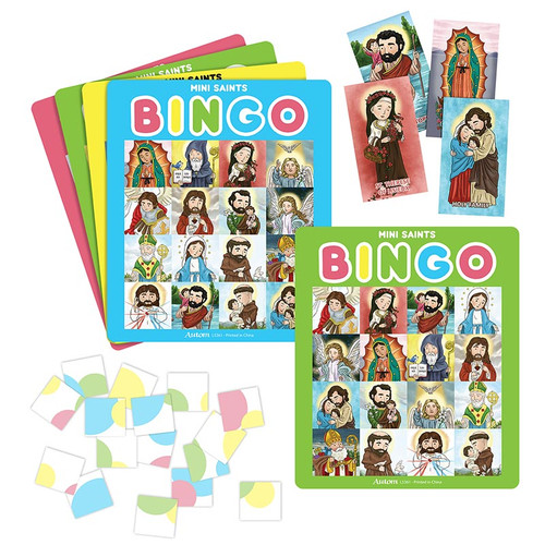 Mini Saints Bingo Game Set - 3 sets/pk