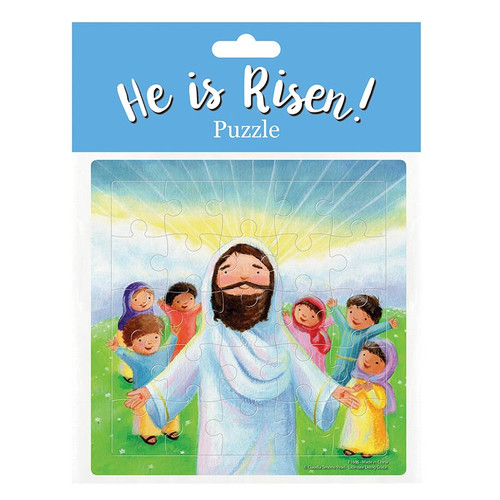 25-Piece He is Risen Tray Puzzle - [Consumer]Autom