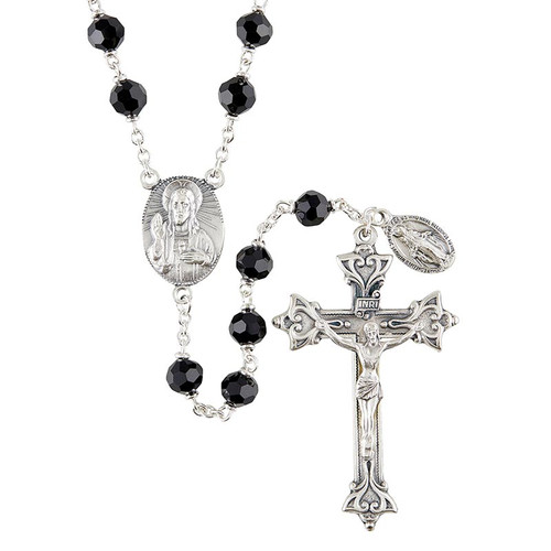 Vienna Collection Jet Rosary