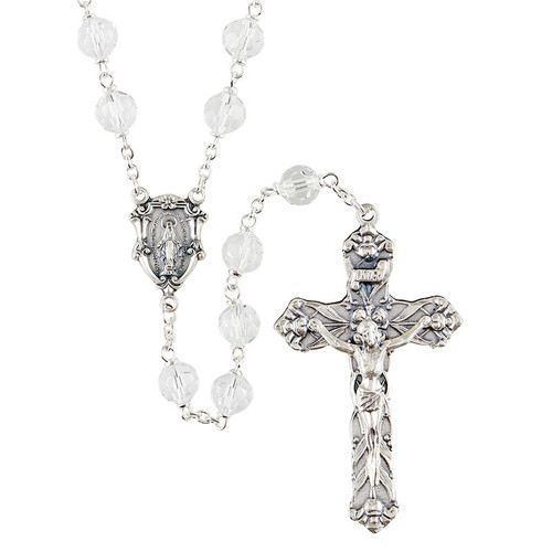 Vienna Collection Crystal Rosary (J7384)