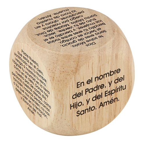 Large Spanish Personal Prayer Cube - 12 pk