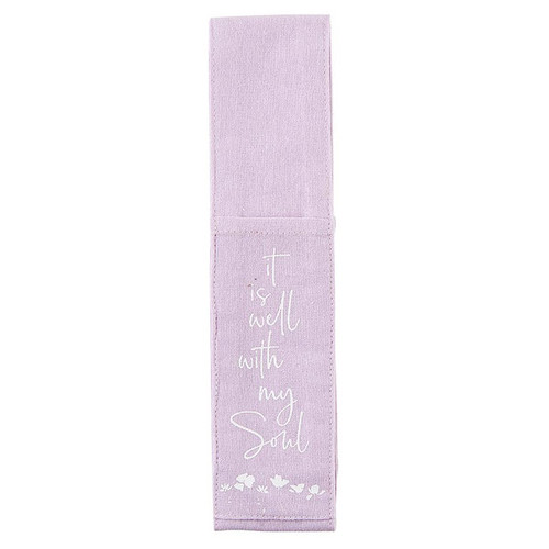 It is Well With My Soul Pencil Pouch Bookmark - 6/pk