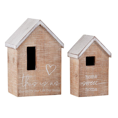 Wooden House Set - Home