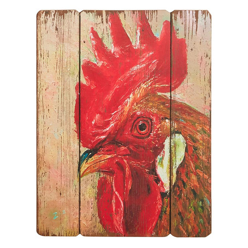 Brown Rooster Frame