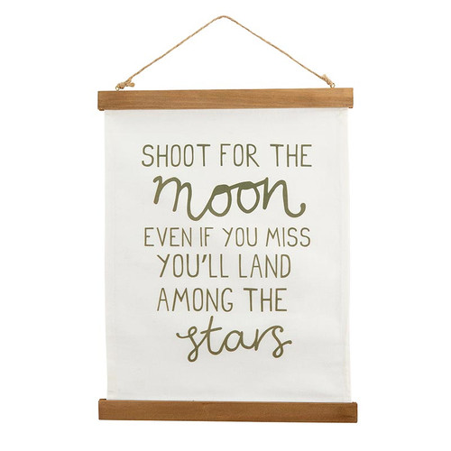 Framed Canvas Banner-Among Stars