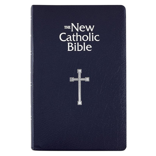 Blue New Catholic Bible - Gift & Award Edition