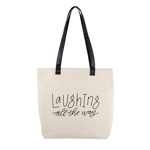 Canvas Tote - Laughing Way