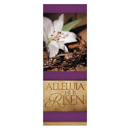 He is Risen 2'x6' Banners