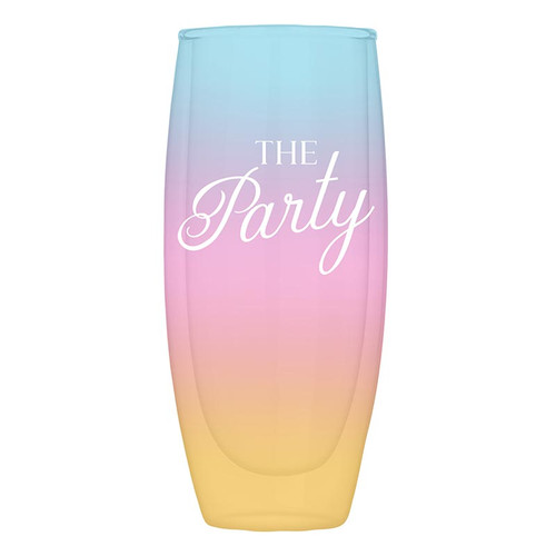 Double-Wall Champagne Glass - The Party