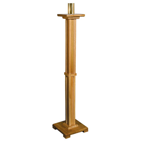 Paschal Candlestick - Pecan Stain