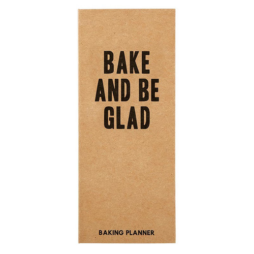 Baking Planner - Bake & Be Glad
