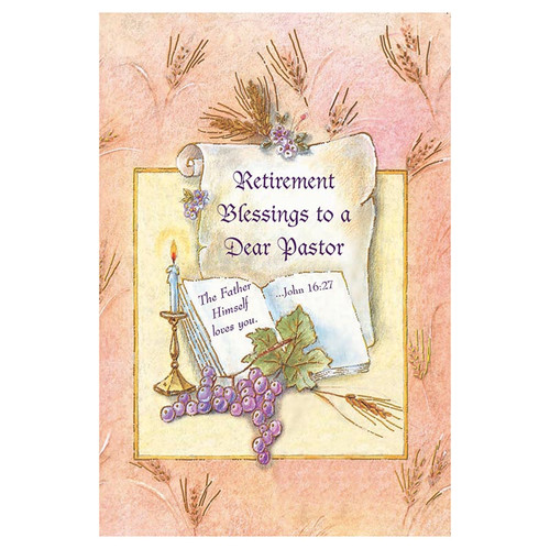 Retirement Blessings to a Dear Pastor Card (R68671)