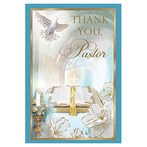 Thank You Pastor Pastor Thank You Card