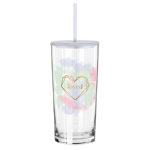 Glass Tumbler - loved