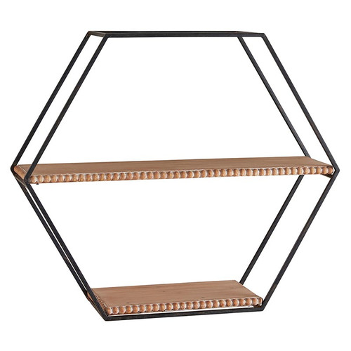 Wood Shelves - Hexagon