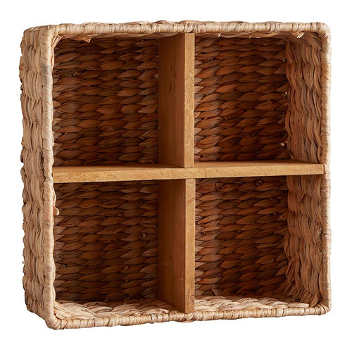 Four-Panel Woven Basket