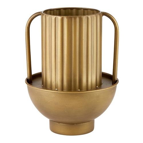 Gold Metal 2-Handle Pot