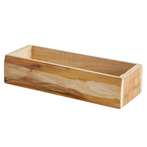 Rectangular Wood planter - Medium