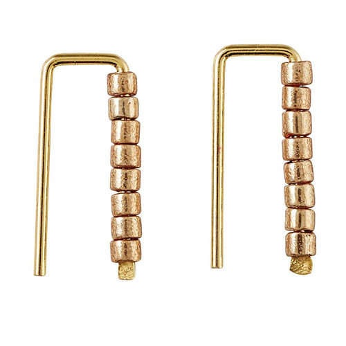 Chemistry Earring - Gold