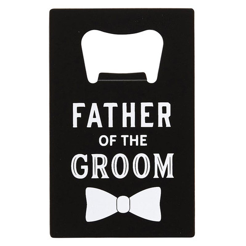 Man Card Bottle Opener -  Father of the Groom