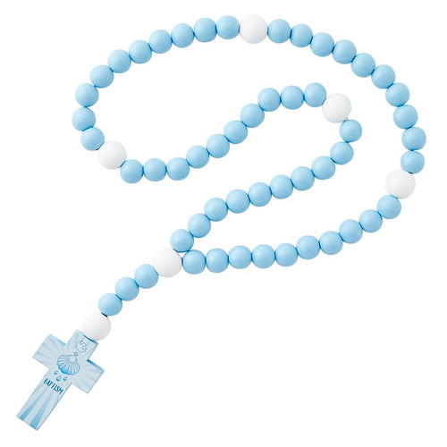 Baptism Cord Rosary - 4/pk