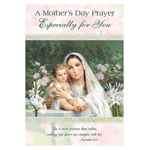 A Mother's Day Prayer Especially for You Card