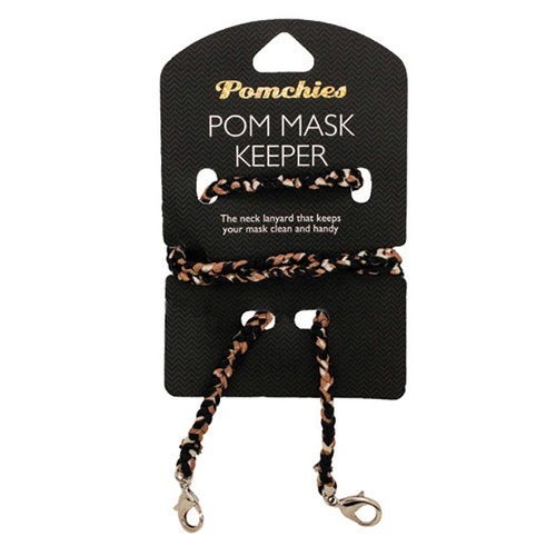 Pom Mask Keeper - Leopard