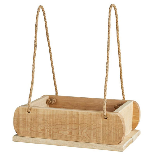 Hanging Wood Planter