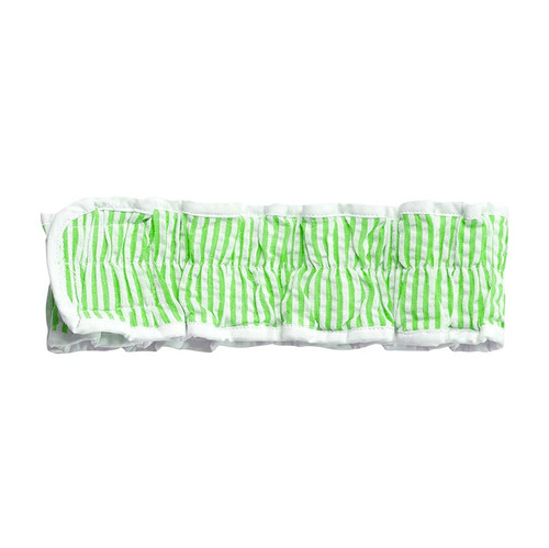Seersucker Spa Headband - Lime