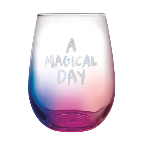 Stemless Wine Glass - Magical Day