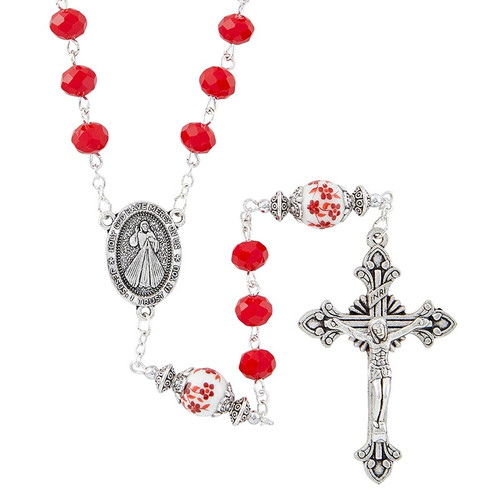 Divine Mercy Rosary With Florentine Bead