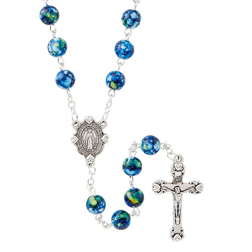 Campania Collection Rosary - Sapphire