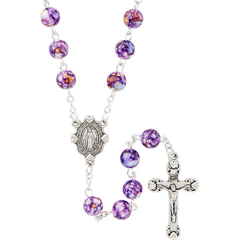 Campania Collection Rosary - Amethyst