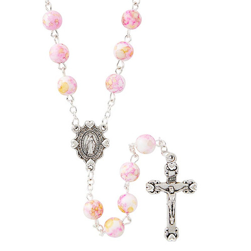 Campania Collection Rosary - Pink