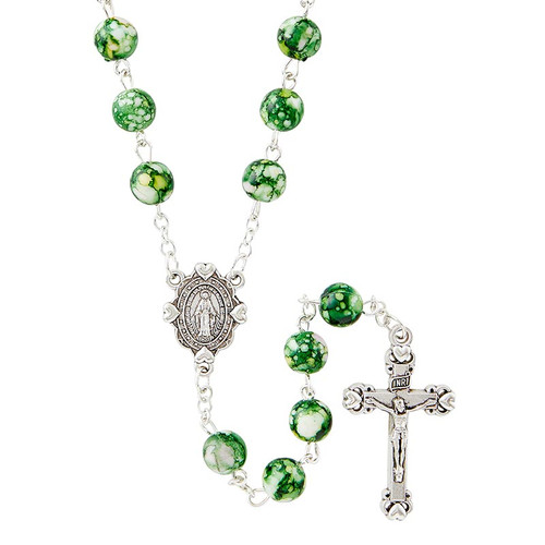 Campania Collection Rosary - Emerald