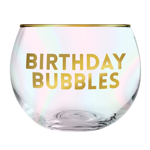 Roly Poly Glass - Birthday Bubbles
