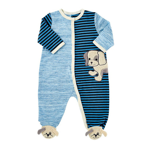 Footie Pajamas - Puppy, 0-3 months