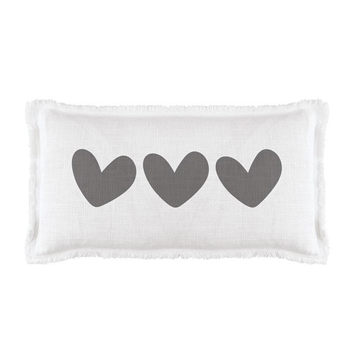 Lumbar Pillow - Hearts