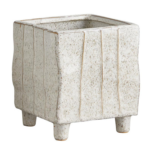 Lined Square Pot - Medium