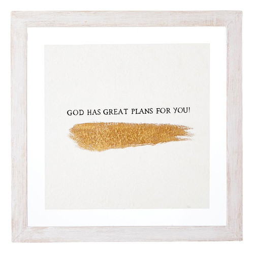 Framed Wall Art - God Has