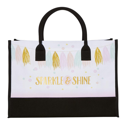 Canvas Tote - Sparkle & Shine